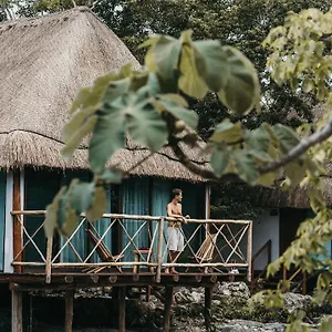 Hotell Zamna Eco-lodge, Tulum